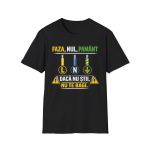 Tricou Electrician „Faza, Nul, Pamant” – Mesaj de Siguranta
